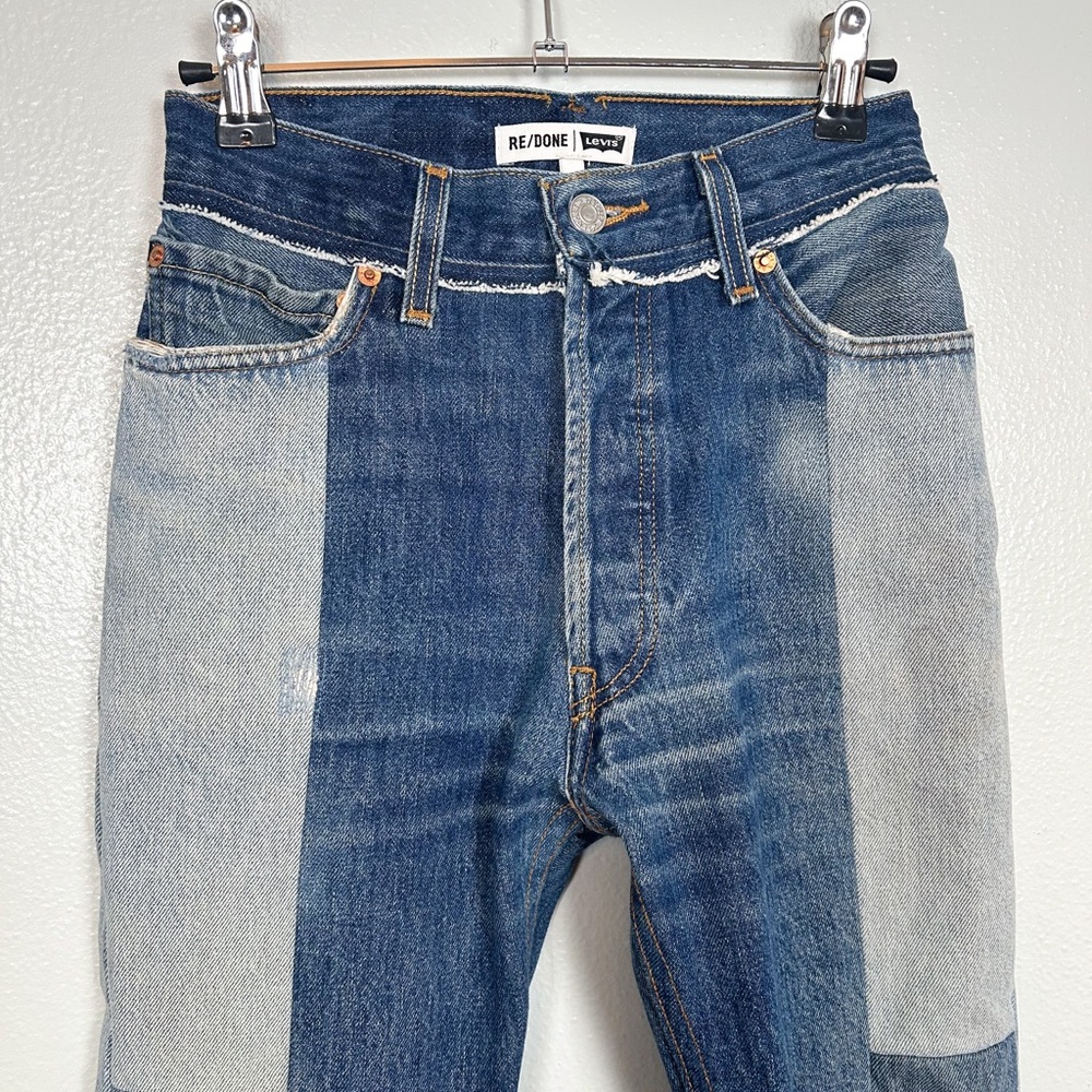 Levi's x Redone Patchwork Mismatch Retro Jeans - image 6